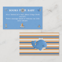 Bücher für Baby Cute Nautical Baby Shower