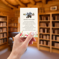 Bücher für Baby Gedicht Bears Blumenkinderdusche