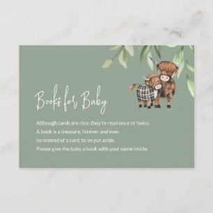 Bücher für Baby Holocw Farm Animal Green Begleitkarte
