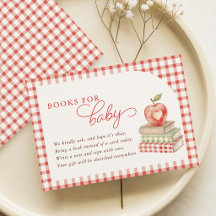 Bücher für Baby-Karte 'Apfel unseres Auges'