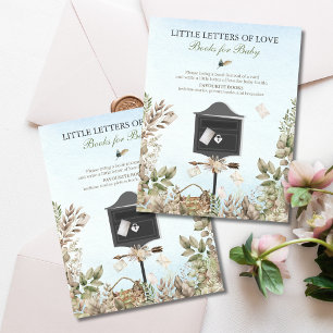 Bücher für Baby Little Love Letters Baby Shower Mitteilungskarte