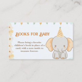 Bücher für Baby - Little Peanut Dreams Elephant Begleitkarte
