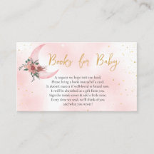 Bücher für Baby Pink Gold Wir sind über dem Mond