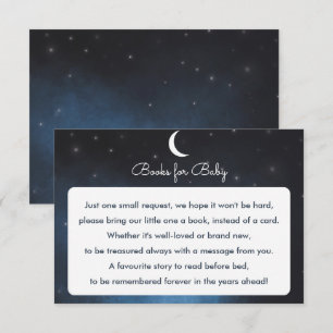 Bücher für Baby Starry Night Baby Showcard Einladung