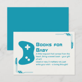 Bücher für Baby Video Game Controller Baby Shooter Begleitkarte
