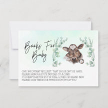 Bücher für Babydusche Eukalyptus