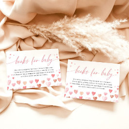 Bücher für Babykarte, Sweetheart Babydusche Einladung