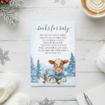 Bücher für Babykuhkalb Weihnachten Winter