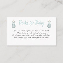 Bücher für Babyverpackungskarten