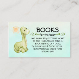 Bücher für das Baby Niedlich Dinosaur Theme Begleitkarte