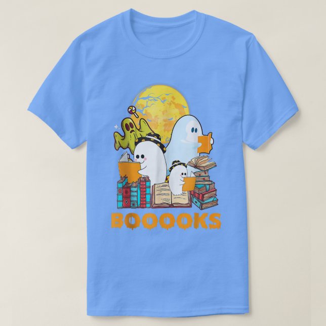Bücher für Ghost-Bücher lesen Bibliothek Buch lese T-Shirt (Design vorne)