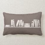Bücher für klugen Typ oder Lesefeld Lendenkissen<br><div class="desc">Bücher im Regal für klugen Typ oder Lesekissen</div>