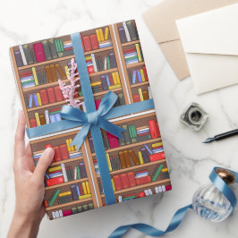 Bücher Geschenkpapier