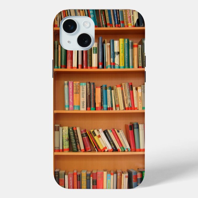 Bücher im Hintergrund der virtuellen Bibliothek title_seo2 (Rückseite)