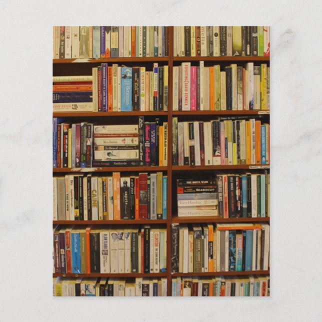 Bücher in der Bibliothek (Vorderseite)
