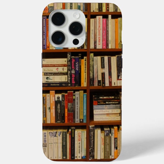 Bücher in der Bibliothek Case-Mate iPhone Hülle (Rückseite)