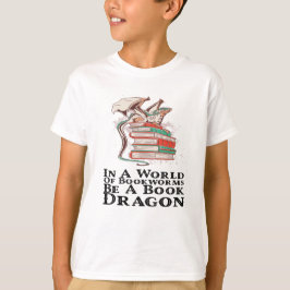 Bücher - In einer Welt der Buchwürmer ist ein Buch T-Shirt