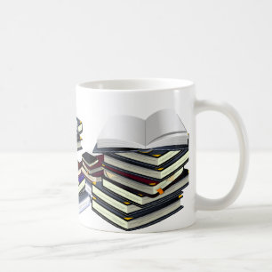 Bücher Kaffeetasse