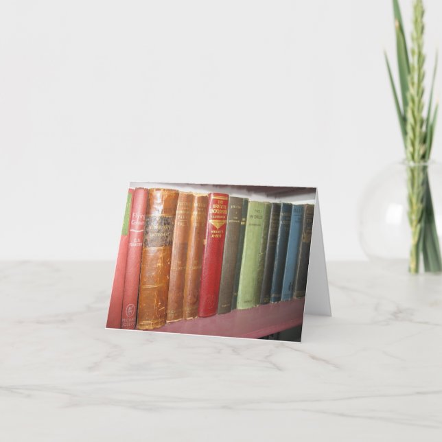 Bücher Karte (Vorderseite)