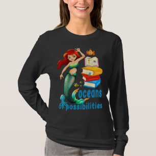 Bücher lesen 2022 Meerjungfrauen von Möglichkeiten T-Shirt