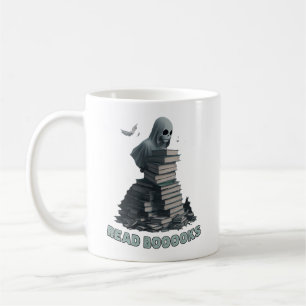 Bücher lesen, Ghost Bücher lesen Kaffeetasse