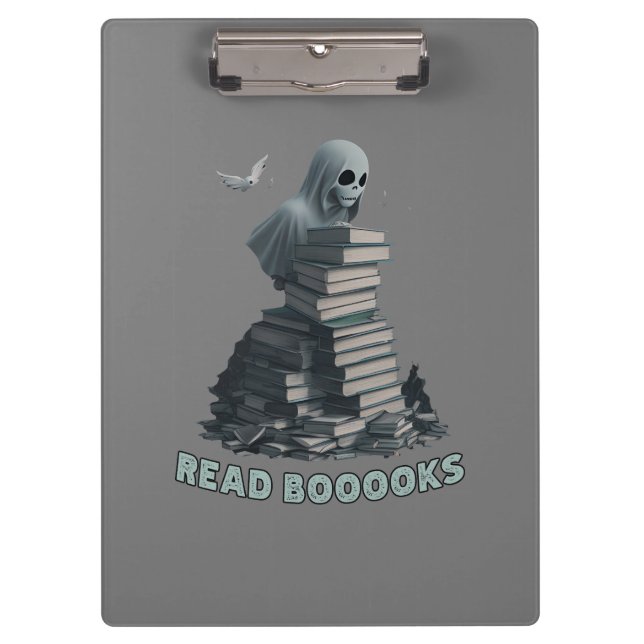 Bücher lesen, Ghost Bücher lesen Klemmbrett (Vorderseite)