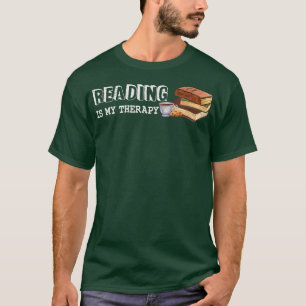 Bücher lesen ist mein Therapiebuch Lover Bookworm T-Shirt