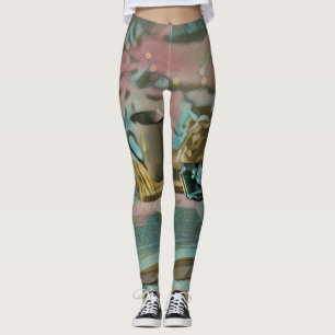 Bücher lesen, Kaffee trinken Leggings