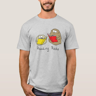 Bücher lesen Kinder lustig T-Shirt