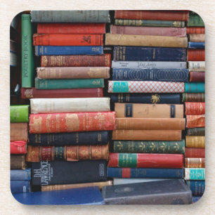 Bücher lesen Liebe Alte Bücher Getränkeuntersetzer