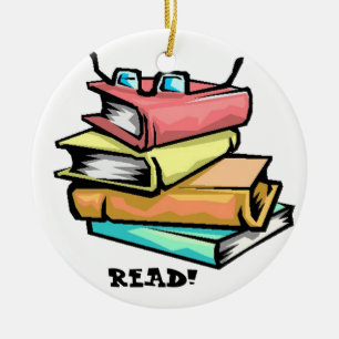 Bücher LESEN! Ornament
