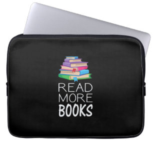 Bücher - Lesen Sie mehr Bücher Laptopschutzhülle
