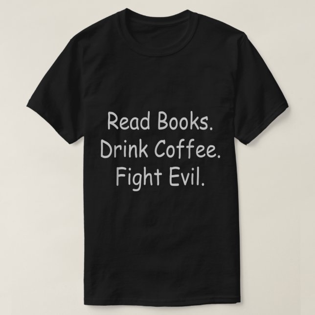 Bücher lesen T-Shirt (Design vorne)