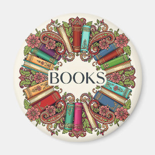 Bücher Leser Schriftsteller Bibliophile Buchliebha Magnet
