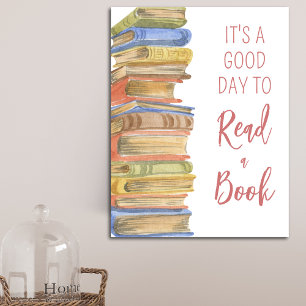 Bücher Lesethema Fotodruck