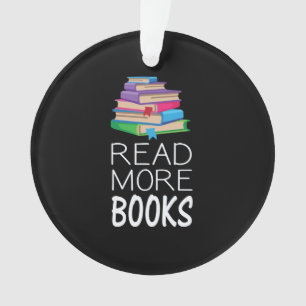 Bücher - Lies mehr Bücher Ornament