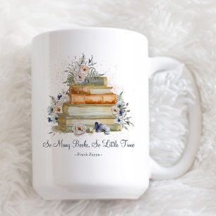 Bücher mit individuellen Zitaten Vintage Beige Bla Kaffeetasse