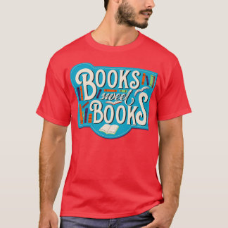 Bücher mit süßen Büchern T-Shirt