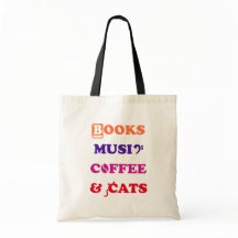 Bücher, Musik, Kaffee und Katzen: unser Favorit