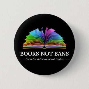 Bücher nicht Verbote, LGBTQ+ Anstecknadel