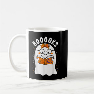 Bücher! Niedlich Ghost Reading Library Books Hallo Kaffeetasse
