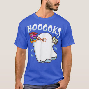 Bücher! Niedlich Ghost Reading Library Books Hallo T-Shirt