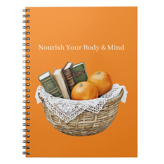 Bücher & Orangen Ernährung (Vorderseite)
