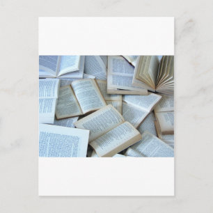 Bücher Postkarte
