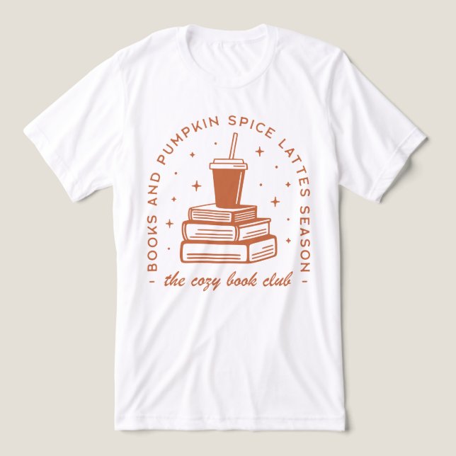 Bücher & Pumpkin Gewürzsaison Tri-Blend Shirt (Design Vorderseite)