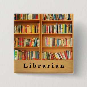 Bücher Quadratische Schaltfläche Button