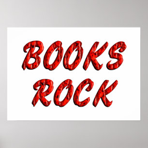Bücher ROCK Poster