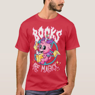 Bücher sind eine magische Ziege T-Shirt