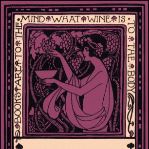 Bücher sind für den Geist Silbernes Ornament