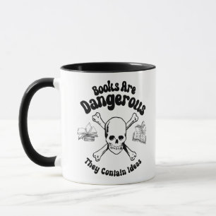 Bücher sind gefährlich tasse